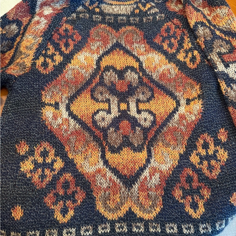 J. Jill Multicolor Knit Cardigan Sz. XL - Picture 2 of 8